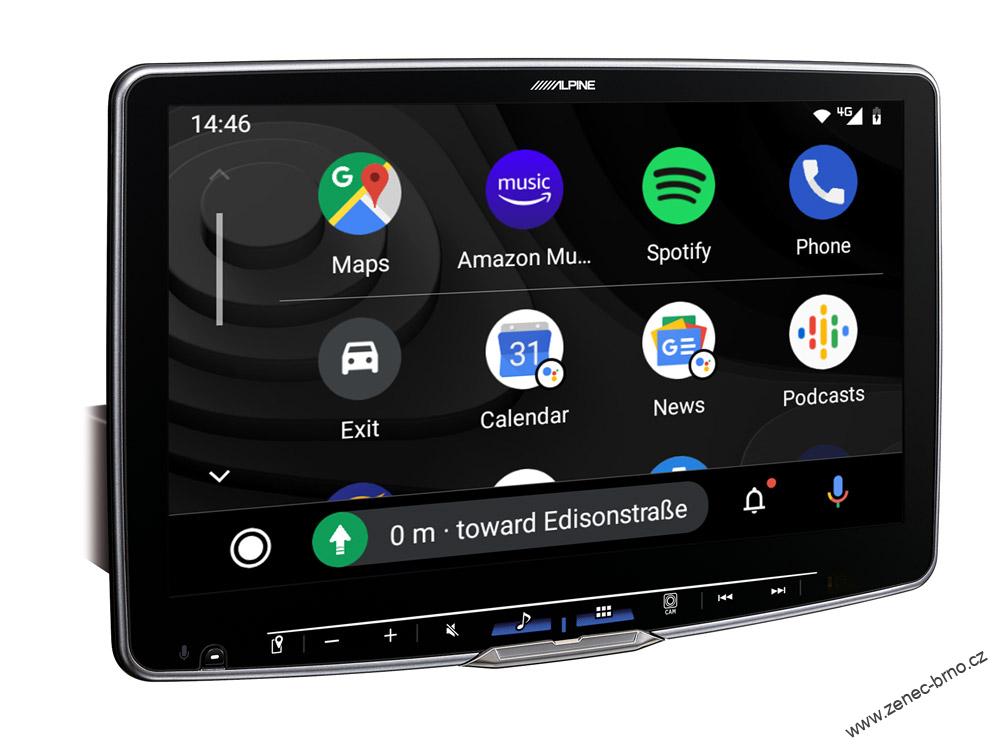 Alpine iLX-F115D XXL 11" obrazovka, Apple CarPlay a Android Auto