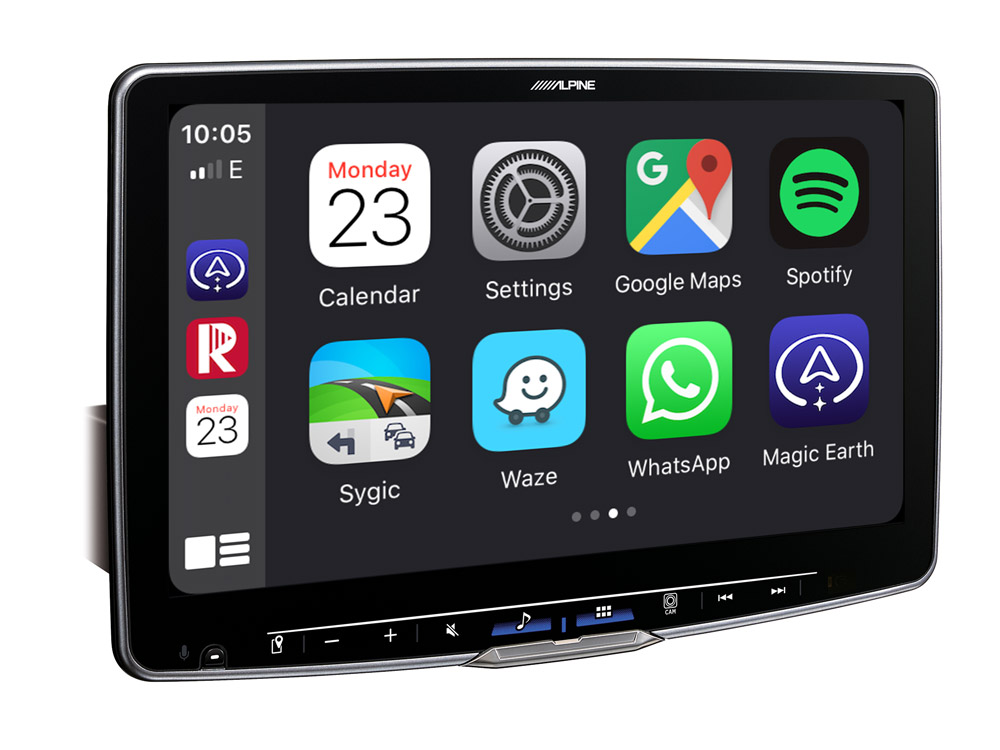 Alpine iLX-F115D XXL 11" obrazovka, Apple CarPlay a Android Auto