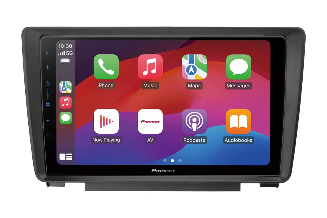 Pioneer SPH-PF97BT 9" autorádio s bezdrátovým Apple CarPlay a Android Auto pro Škoda Octavia II a Yeti